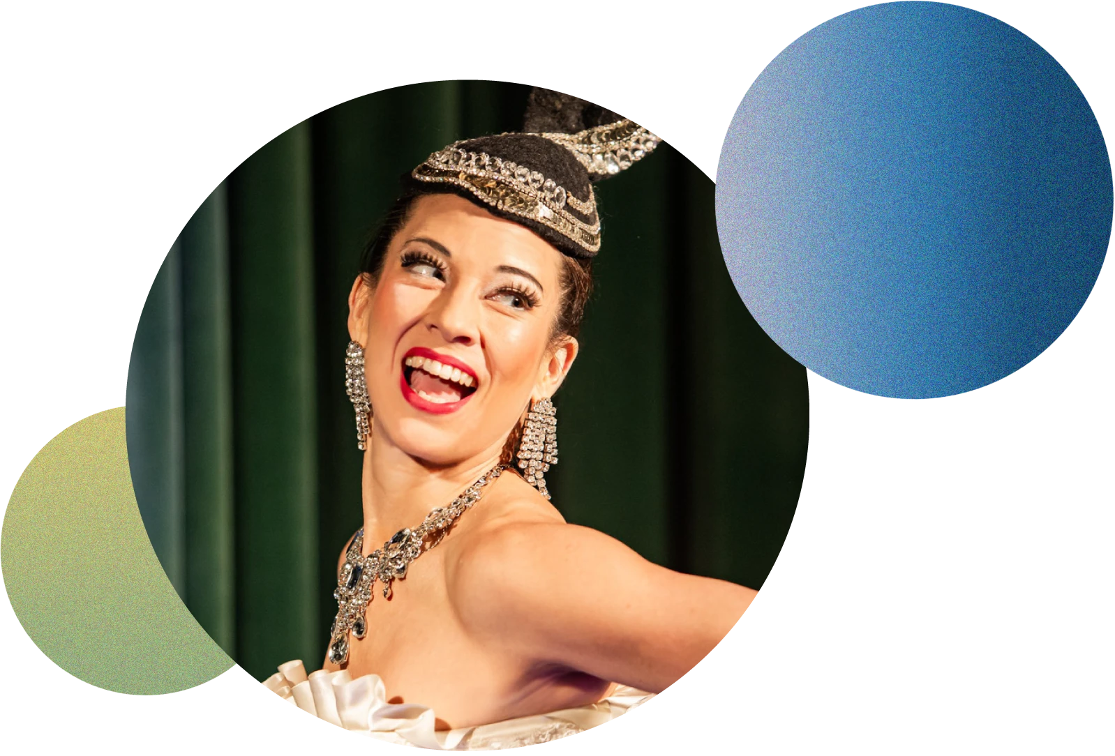 Portrait of Kokeshi Momo, Burlesque Artist