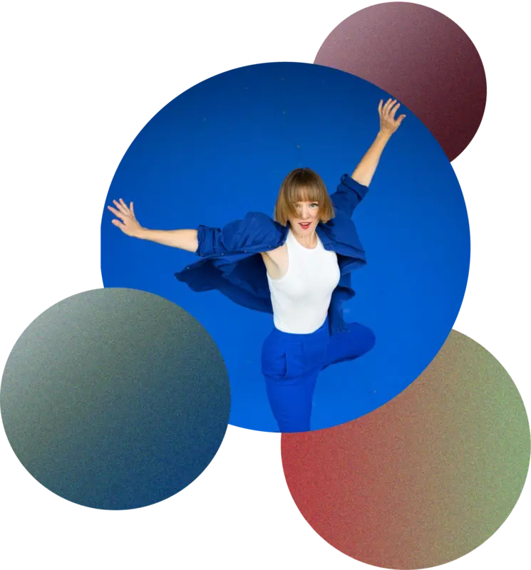 Portrait of Sandy Lewis, Dance Teacher & MC